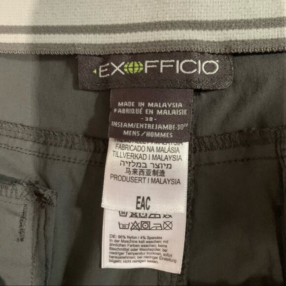 Exofficio Gray Hiking Pants Size 38 - Picture 3 of 14